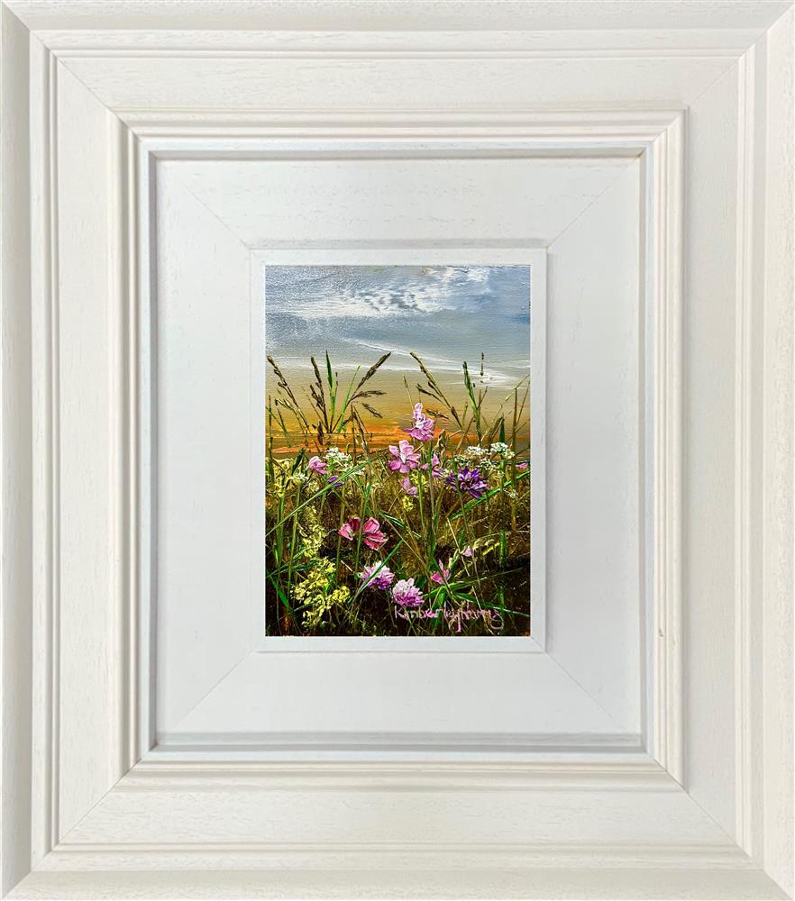 Kimberley Harris - 'Sunlit Serenity III' - Framed Original Artwork