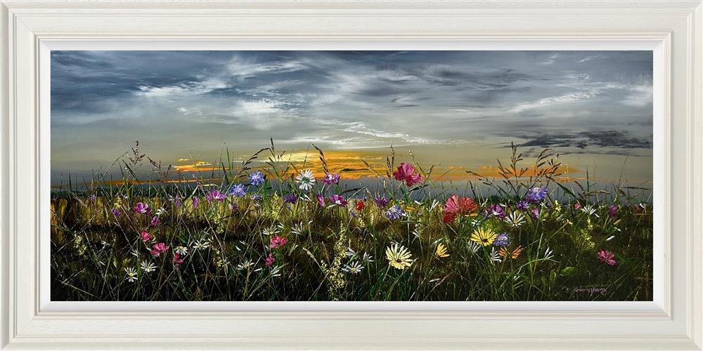 Kimberley Harris - 'Sunlit Serenity' - Framed Original Art