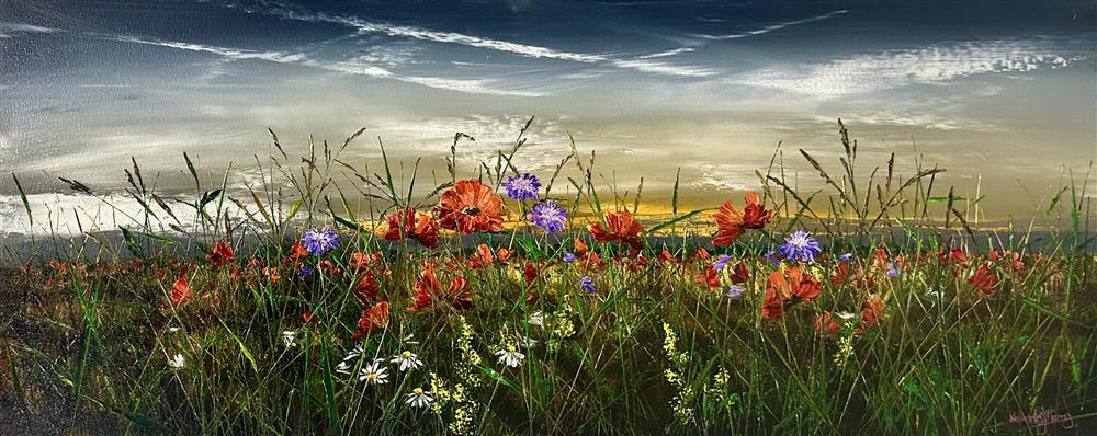 Kimberley Harris - 'Sunlit Solace' - Framed Original Art