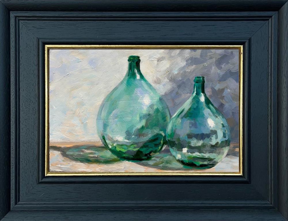 Rachele Dryden-Smith - 'Sunny Jars' - Framed Original Artwork
