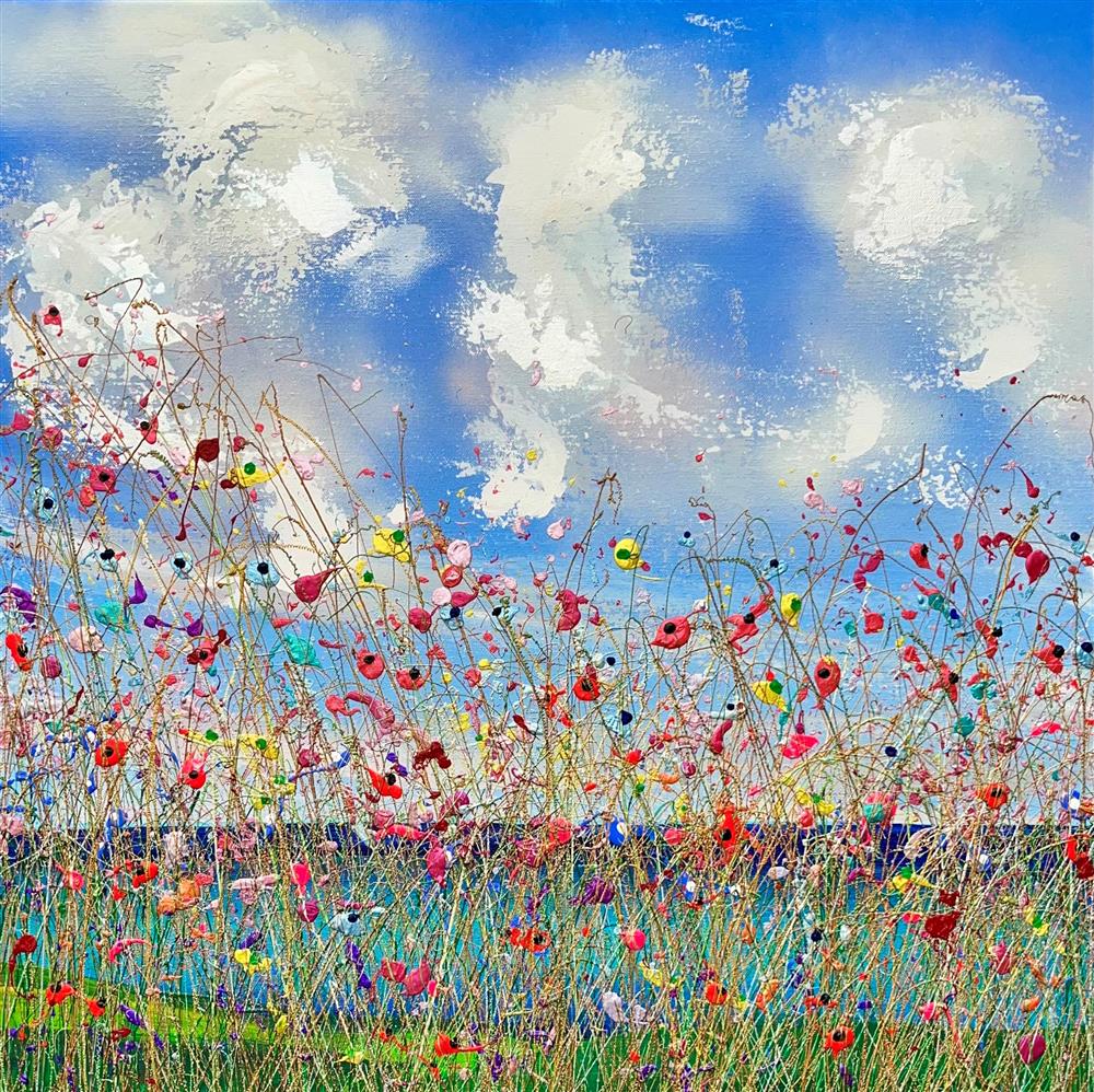 Lisa Pang - 'Sunny Sunday Afternoon I' - Framed Original Artwork