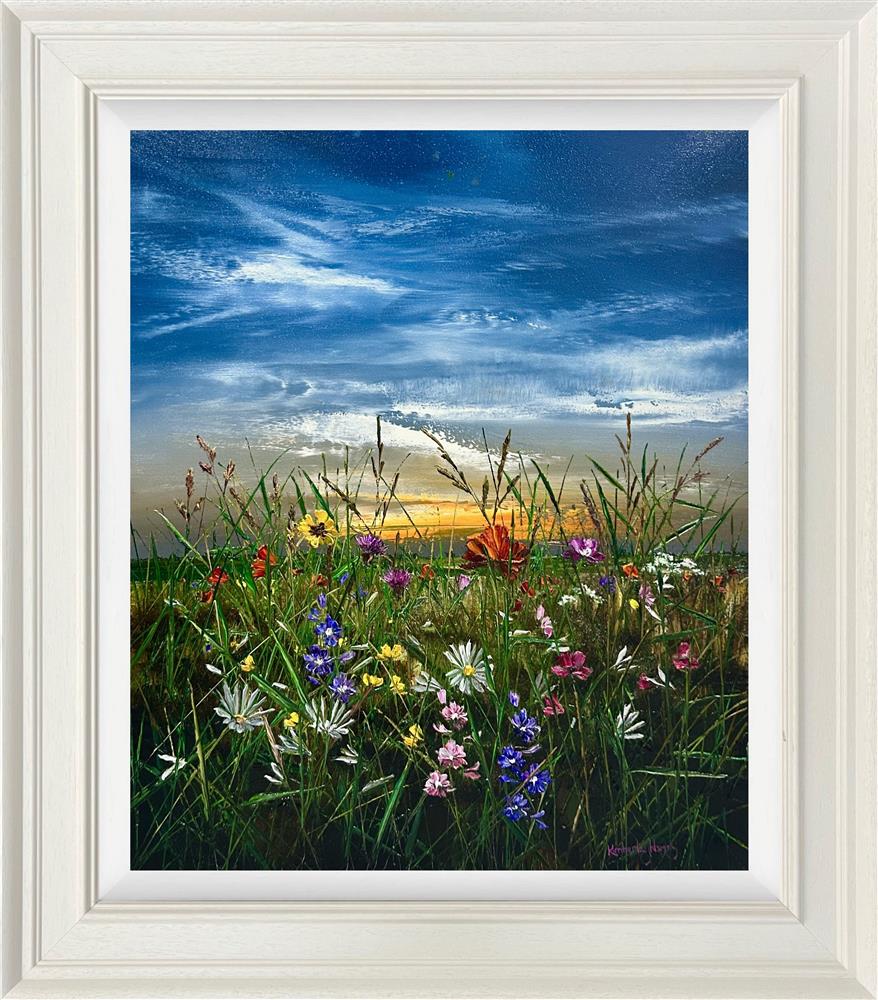 Kimberley Harris - 'Sun's Farewell' - Framed Original Art