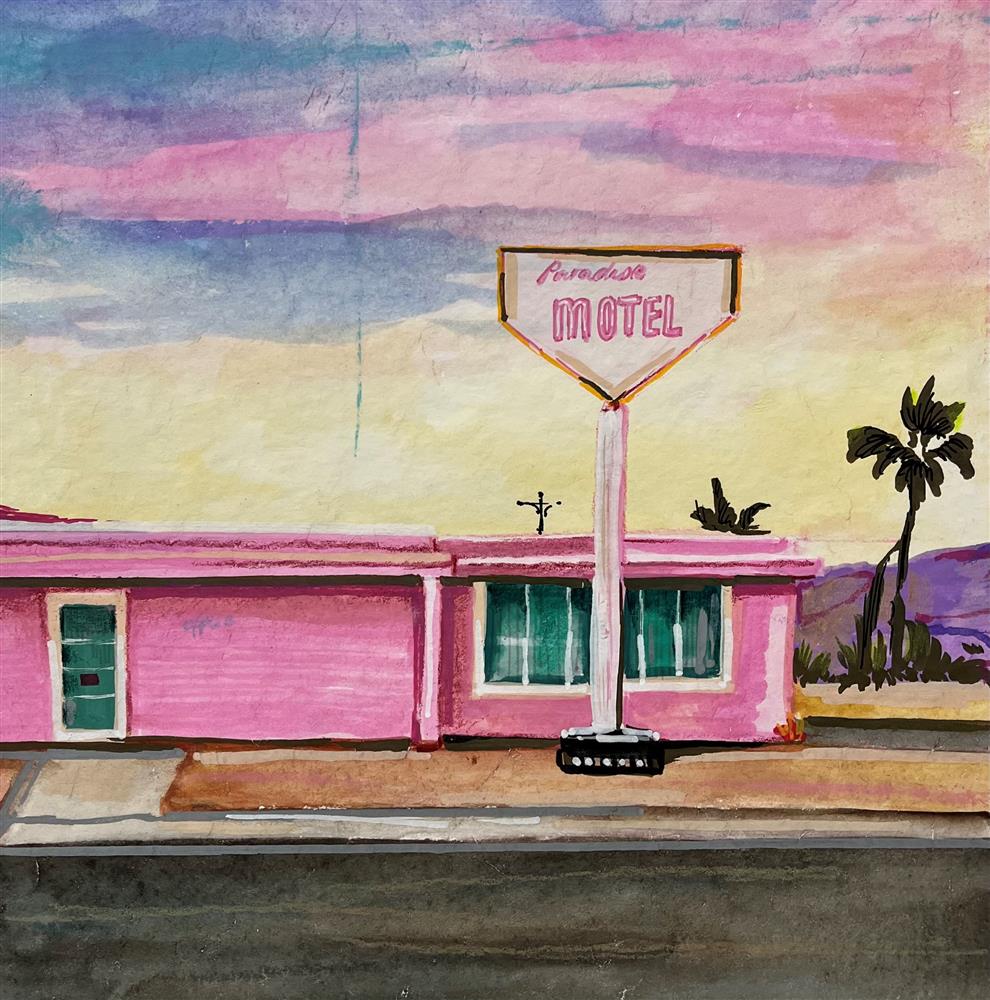 Joss Clapson - 'Sunset Boulevard Study XII' - Framed Original Art