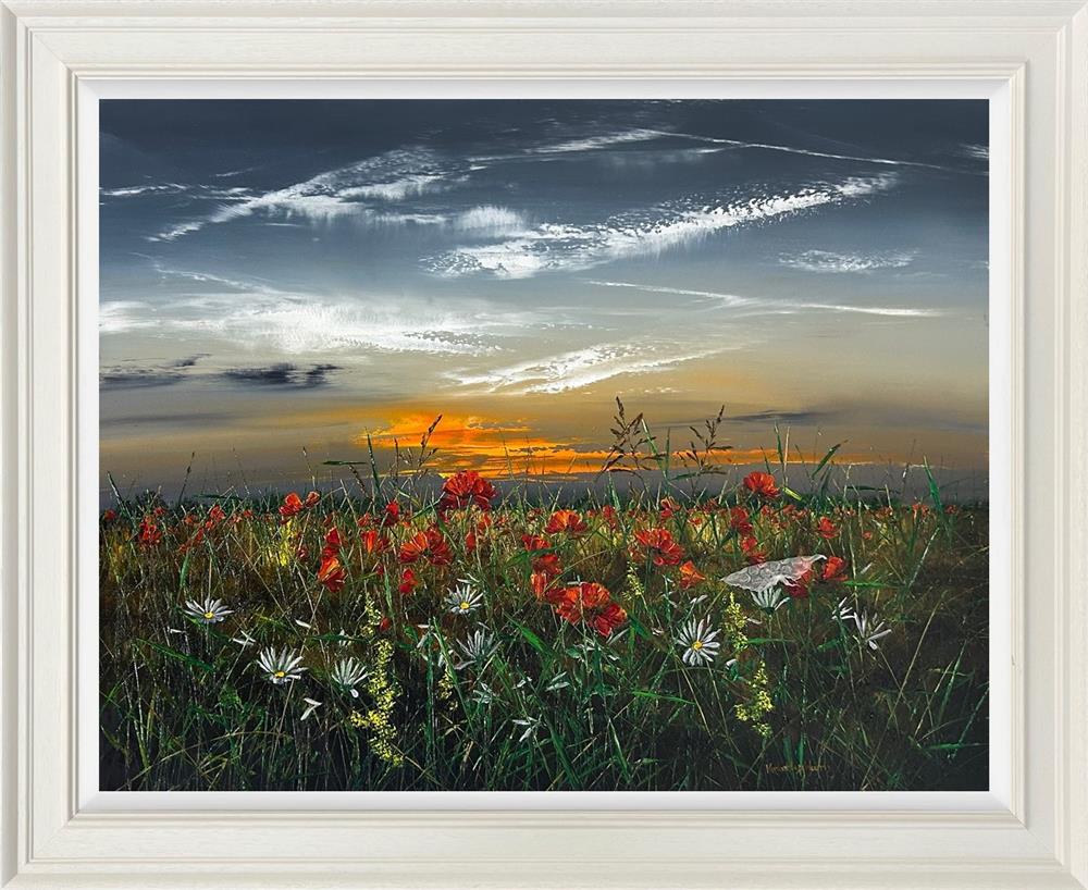 Kimberley Harris - 'Sunset In Harmony' - Framed Original Art