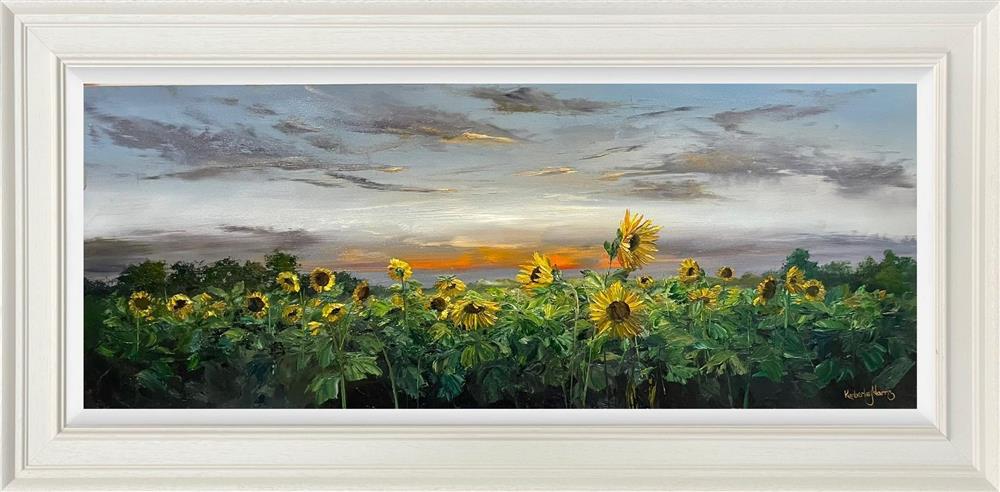 Kimberley Harris - 'Sunset's Embrace' - Framed Original Artwork