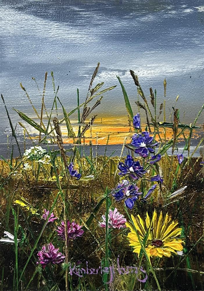 Kimberley Harris - 'Sunshine Hope' - Miniature size' - Framed Original Art