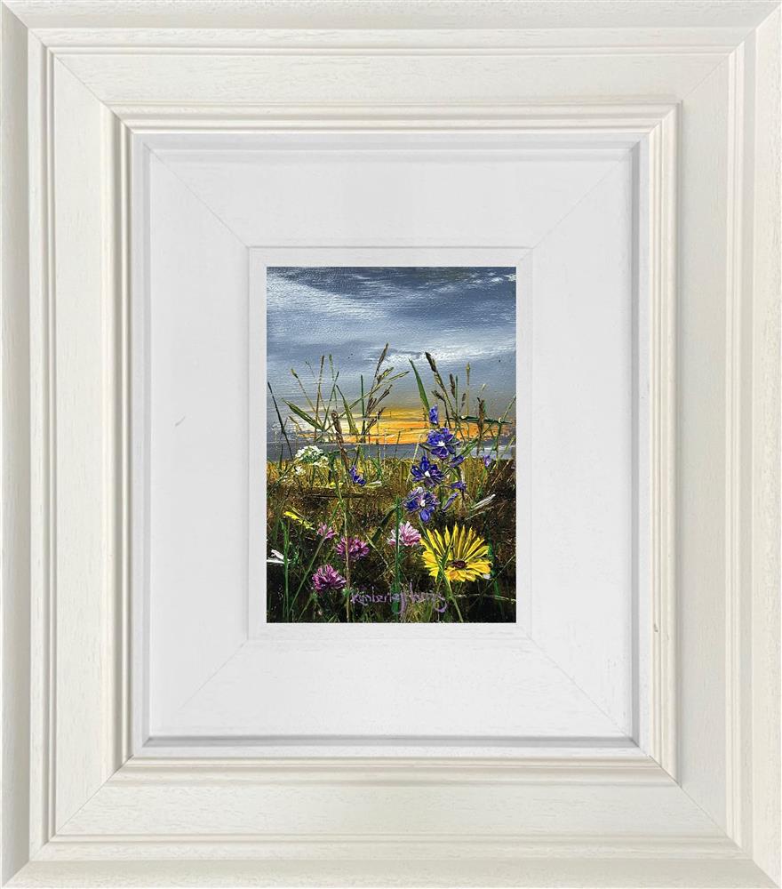 Kimberley Harris - 'Sunshine Hope' - Miniature size' - Framed Original Art