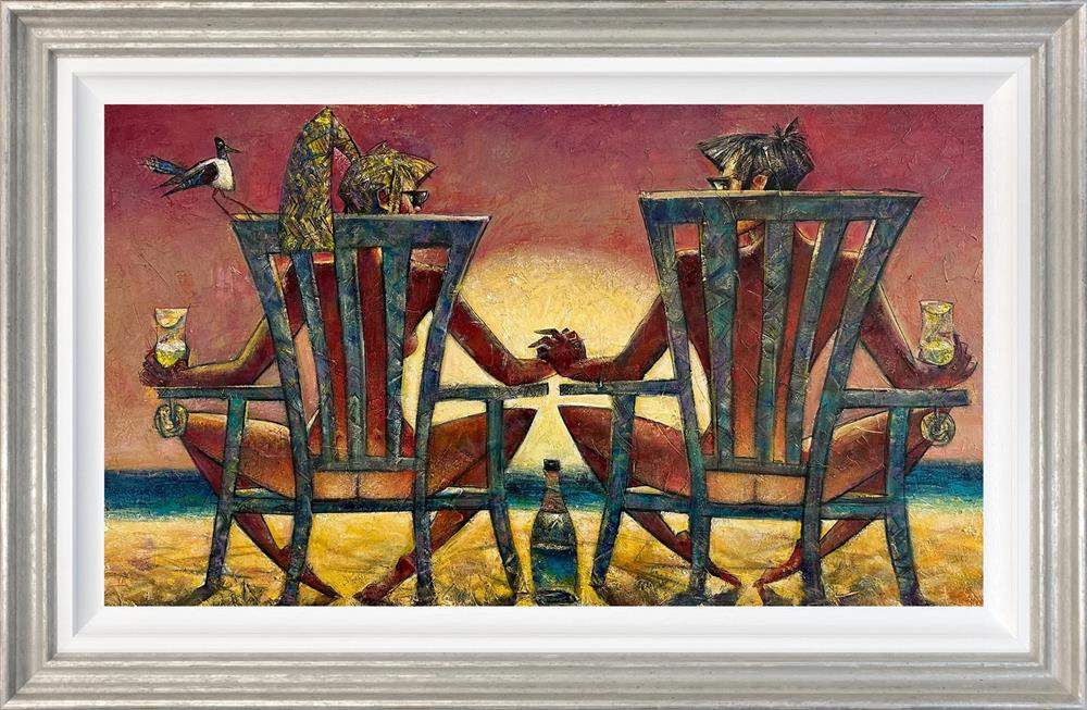 Andrei Protsouk - 'Sunshine Of My Life' - Framed Original Art