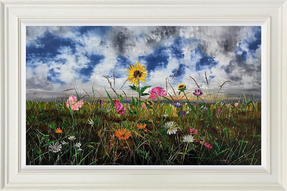 Kimberley Harris - 'Sunshine Overhead' - Framed Original Art