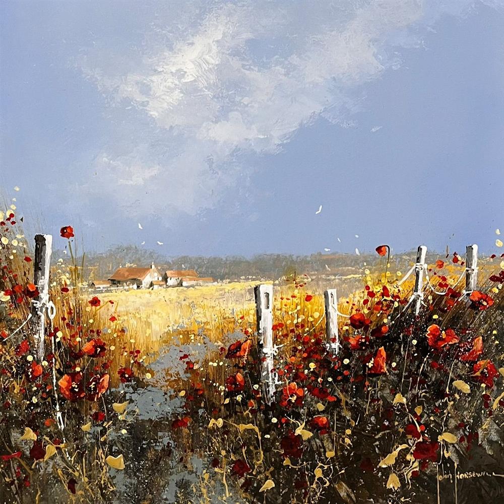 John Horsewell - 'Sunshine Shadows' - Framed Original Artwork