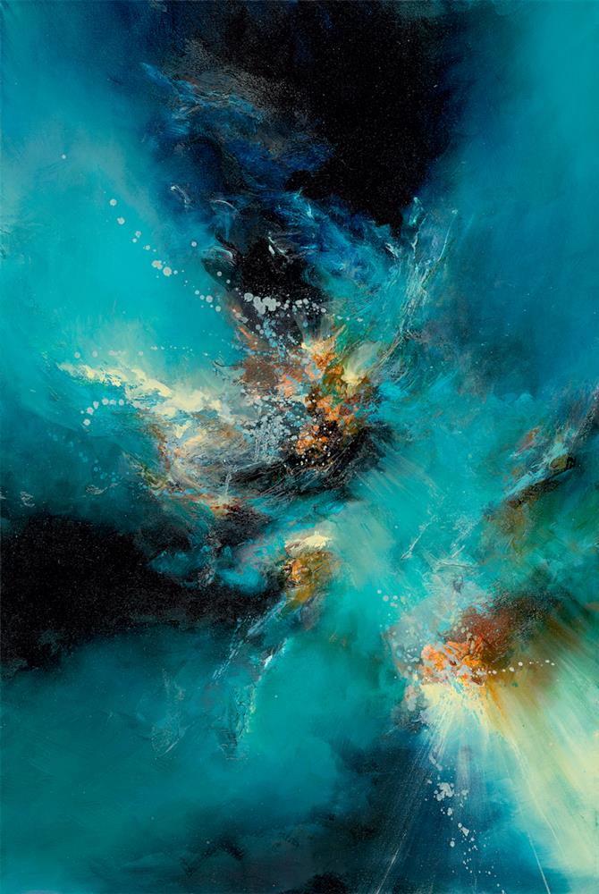 Alison Johnson - 'Supernova II' - Framed Studio Edition