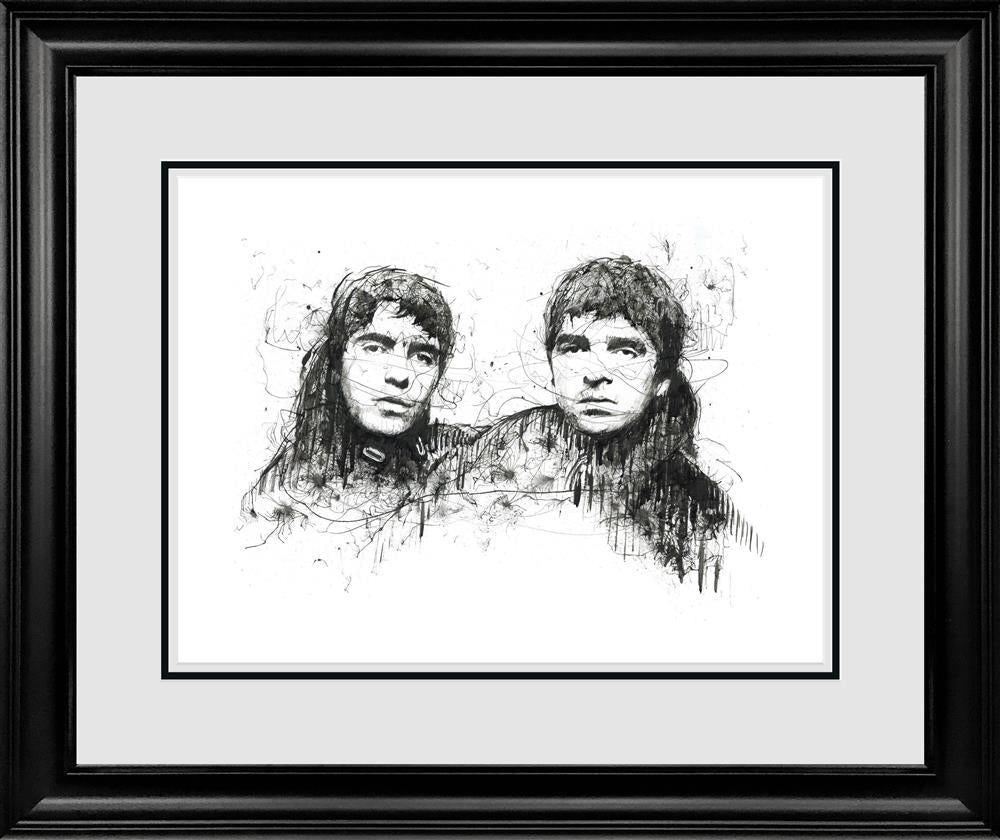 Scott Tetlow - 'Supernova' - Framed Original Art