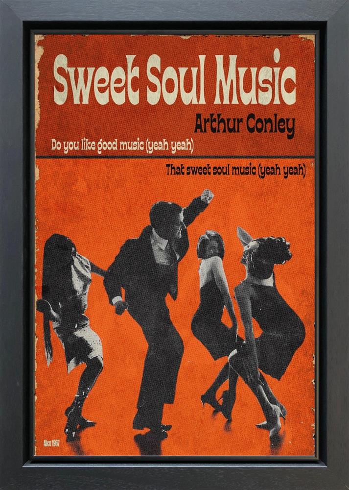 Linda Charles - 'Sweet Soul Music' - Framed Original Artwork
