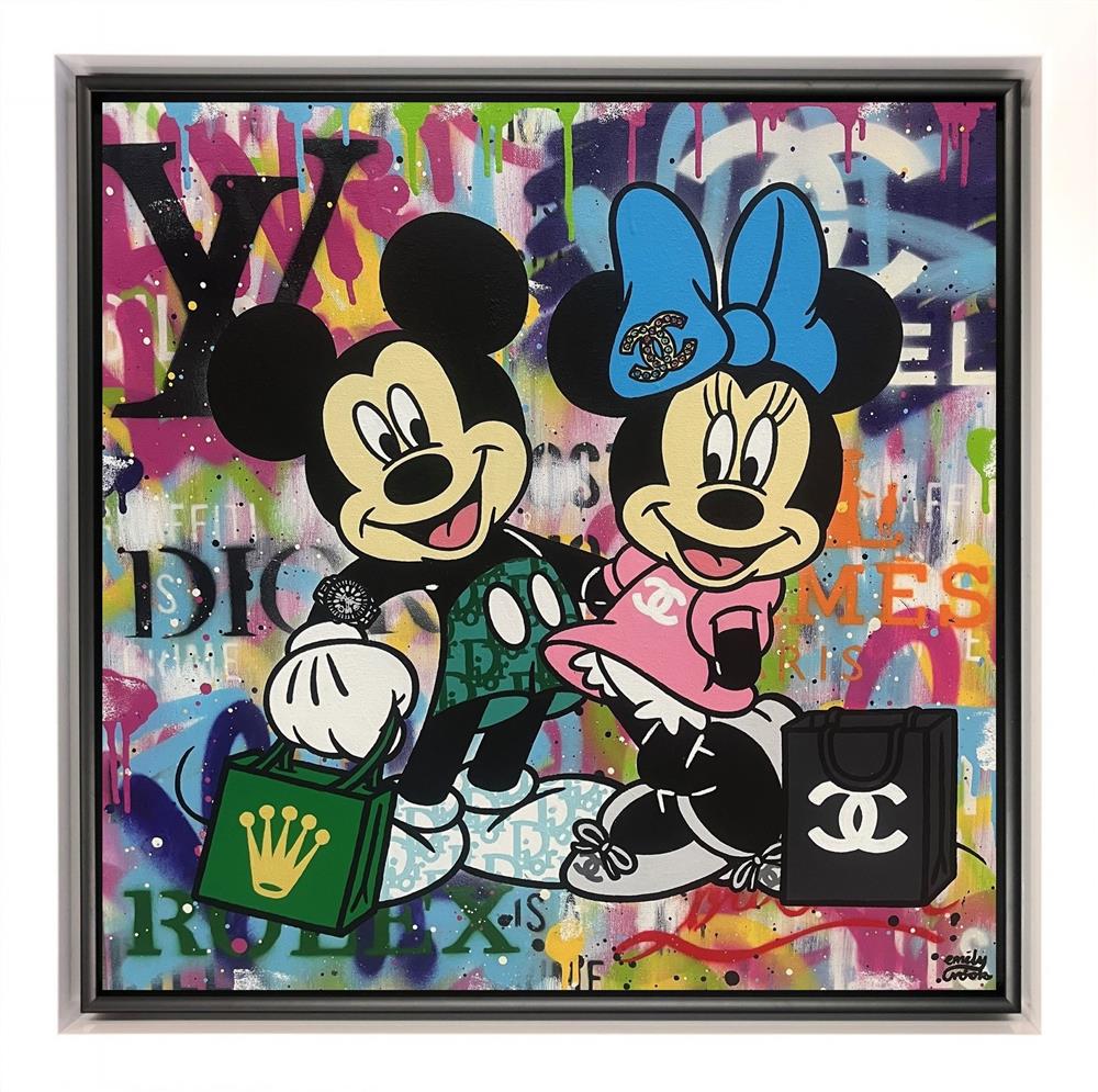 Emily Crook - 'Sweethearts' - Framed Original Art