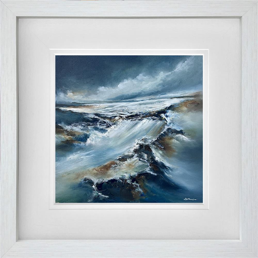 Alison Johnson - 'Swell Of Water' - Framed Original Artwork