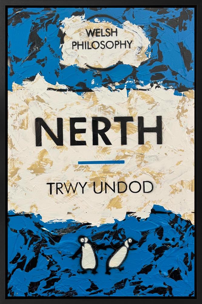 Hue Folk - 'TRWY UNDOD' - Framed Original Art