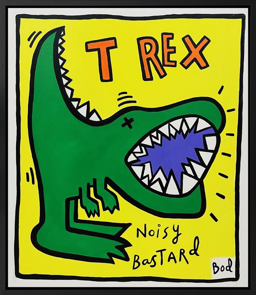 Michael Abrams - 'TRex - Bod Series' - Framed Original Artwork