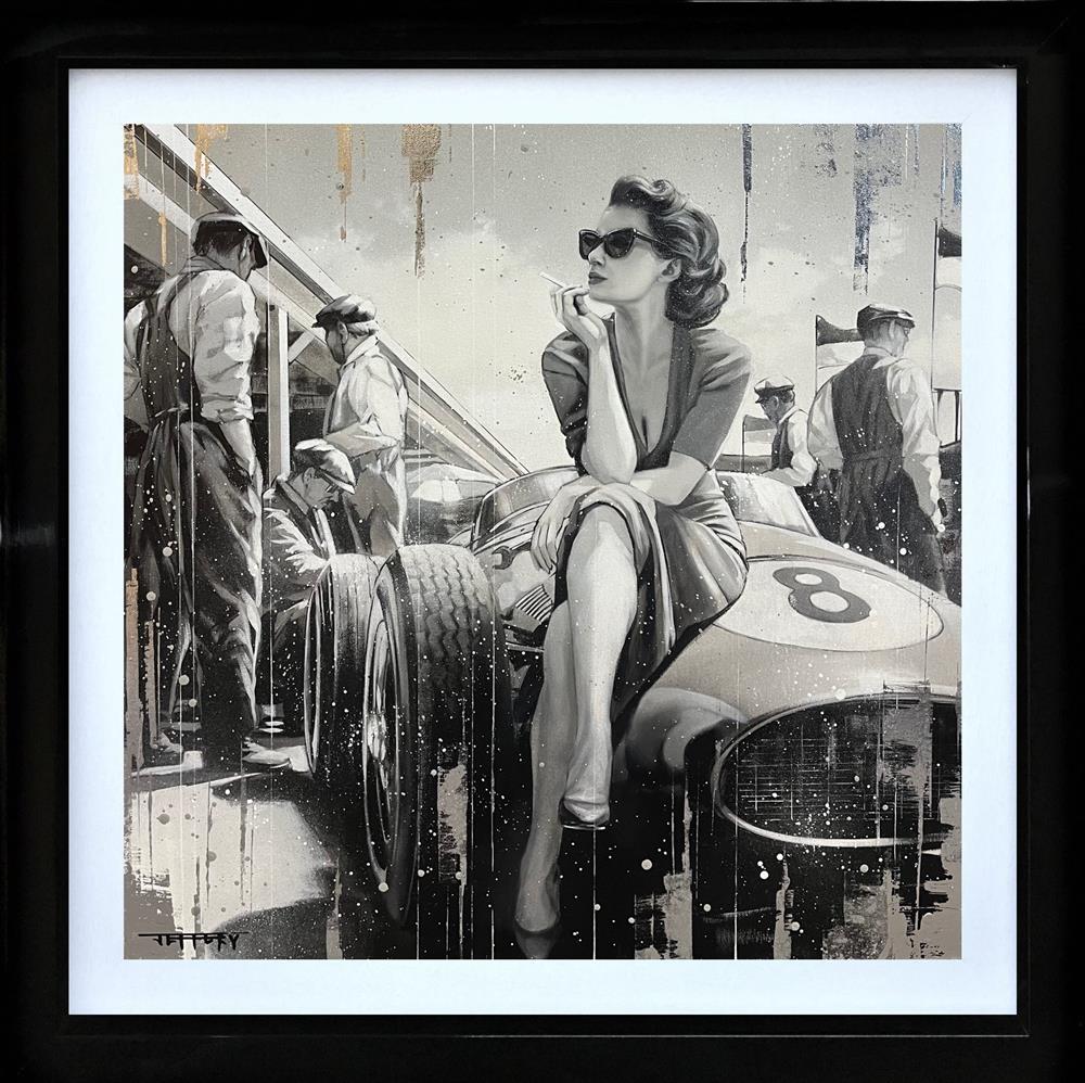 Ben Jeffery - 'Taking A Break' - Framed Original Artwork