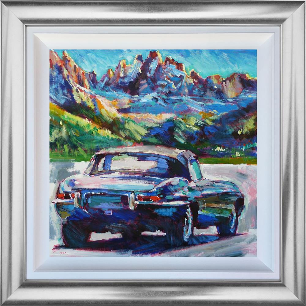 Colin Brown - 'Taking In The Views' - Framed Original Artwork