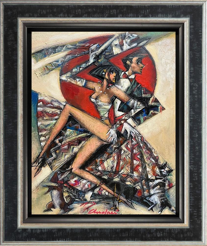 Andrei Protsouk - 'Tango Animals' - Framed Original Artwork