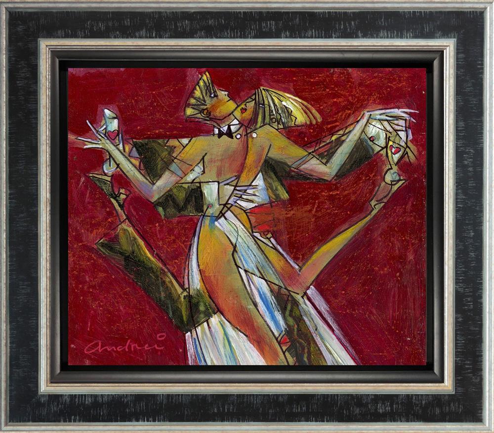Andrei Protsouk - 'Tango Lovers' - Framed Original Art