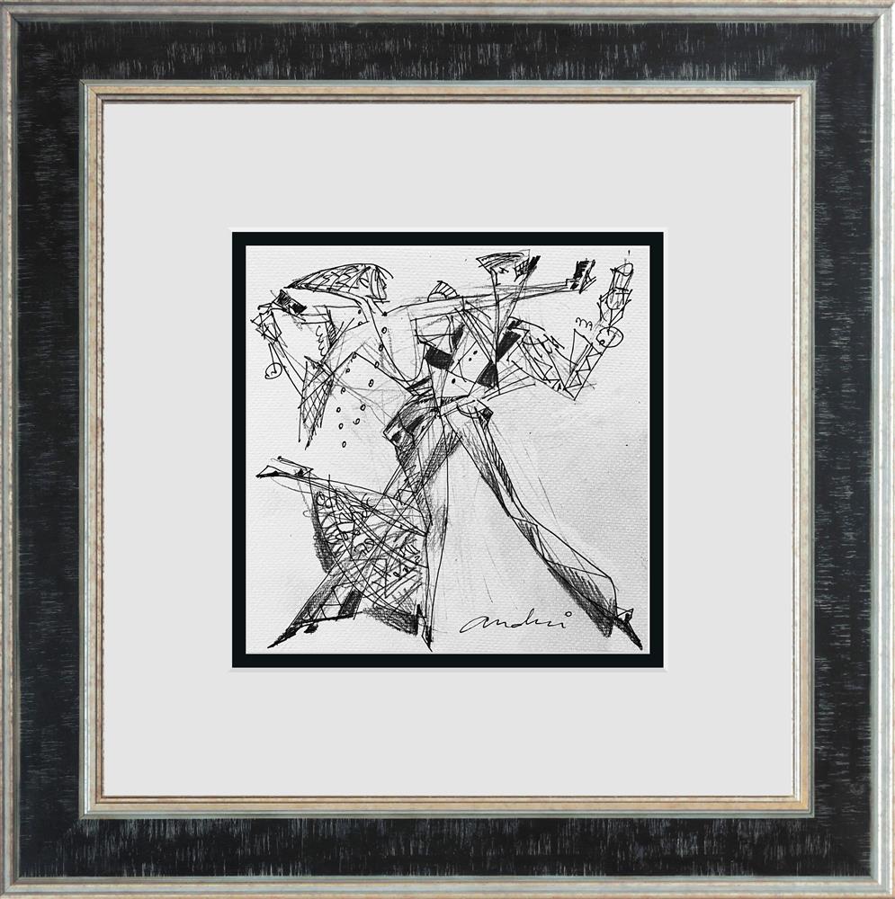 Andrei Protsouk - 'Tantella - Study' - Framed Original Art