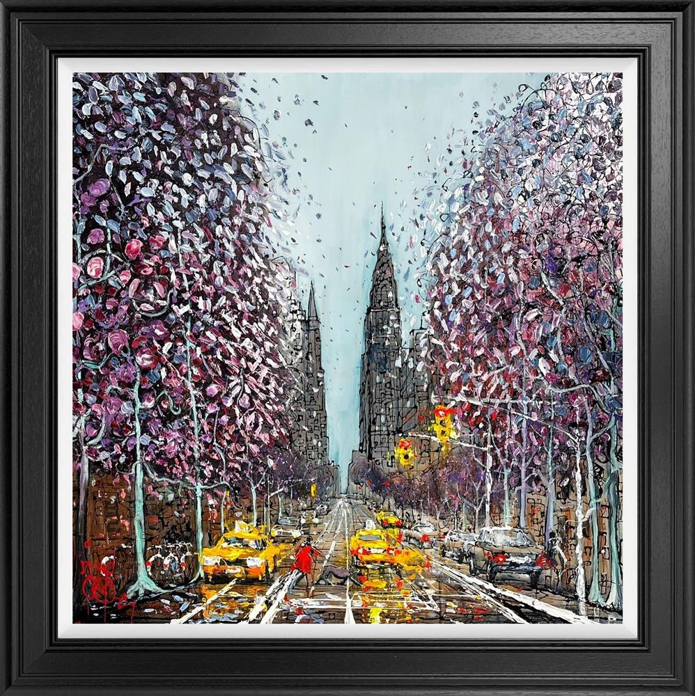 Nigel Cooke - 'Taxi To Chrysler' - Framed Original Artwork