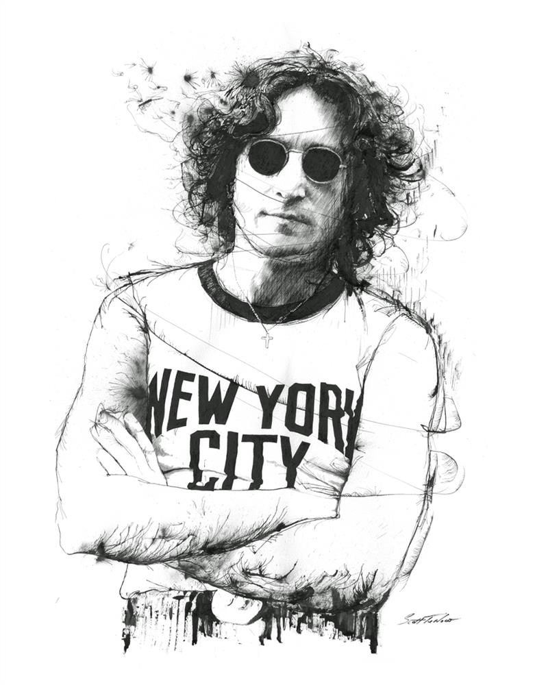 Scott Tetlow - 'The 1974 Rooftop' - Framed Limited Edition