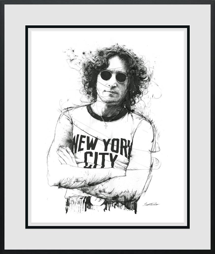 Scott Tetlow - 'The 1974 Rooftop' - Framed Limited Edition
