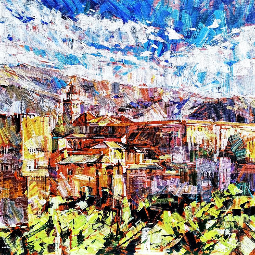 Colin Brown - 'The Alhambra Of Grenada' - Framed Original Artwork