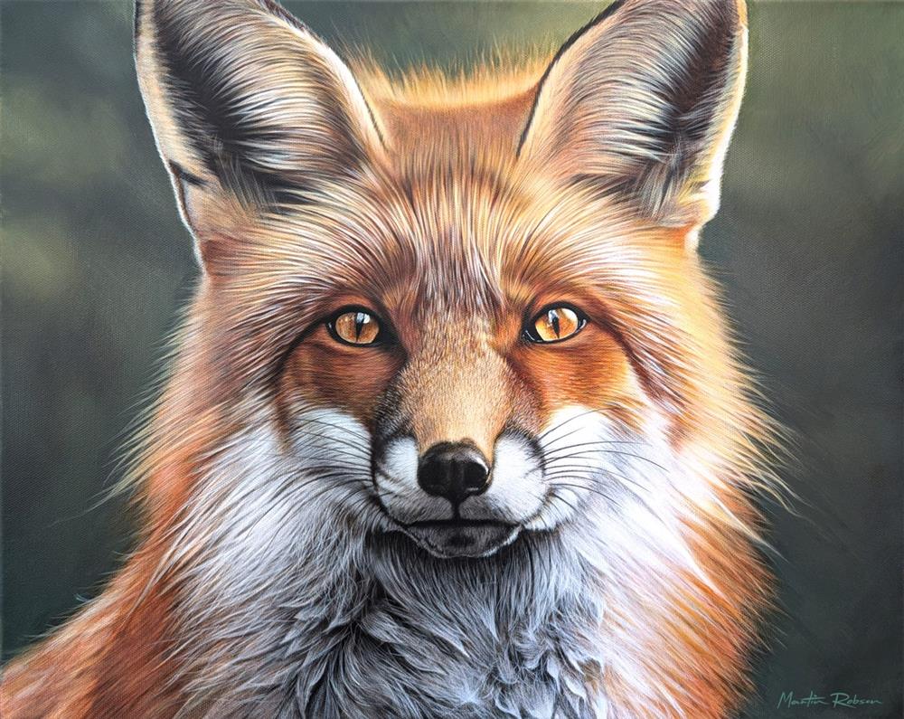 Martin Robson - 'The Amber Oracle' - Framed Original Artwork