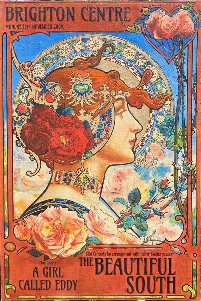 Linda Charles - 'The Beautiful South, Brighton Centre, Brighton, November 2004' - Framed Original Artwork