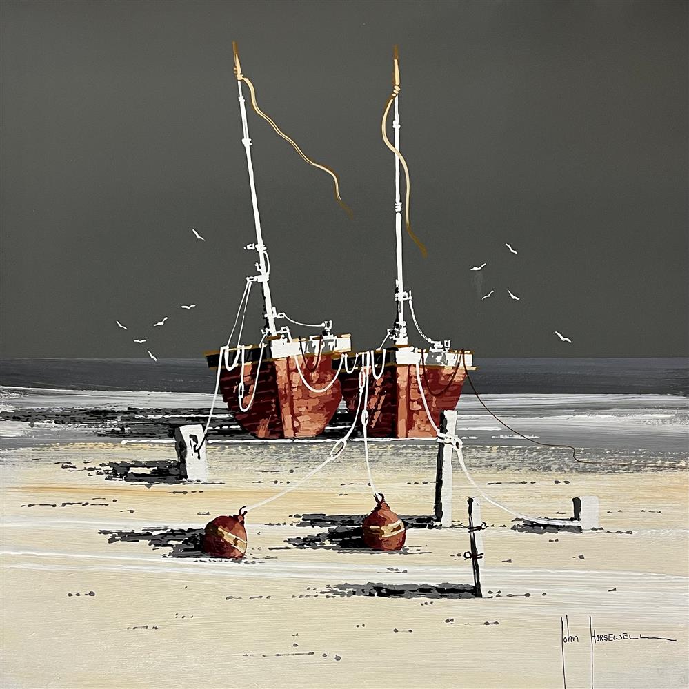 John Horsewell - 'The Best View' - Framed Original Artwork