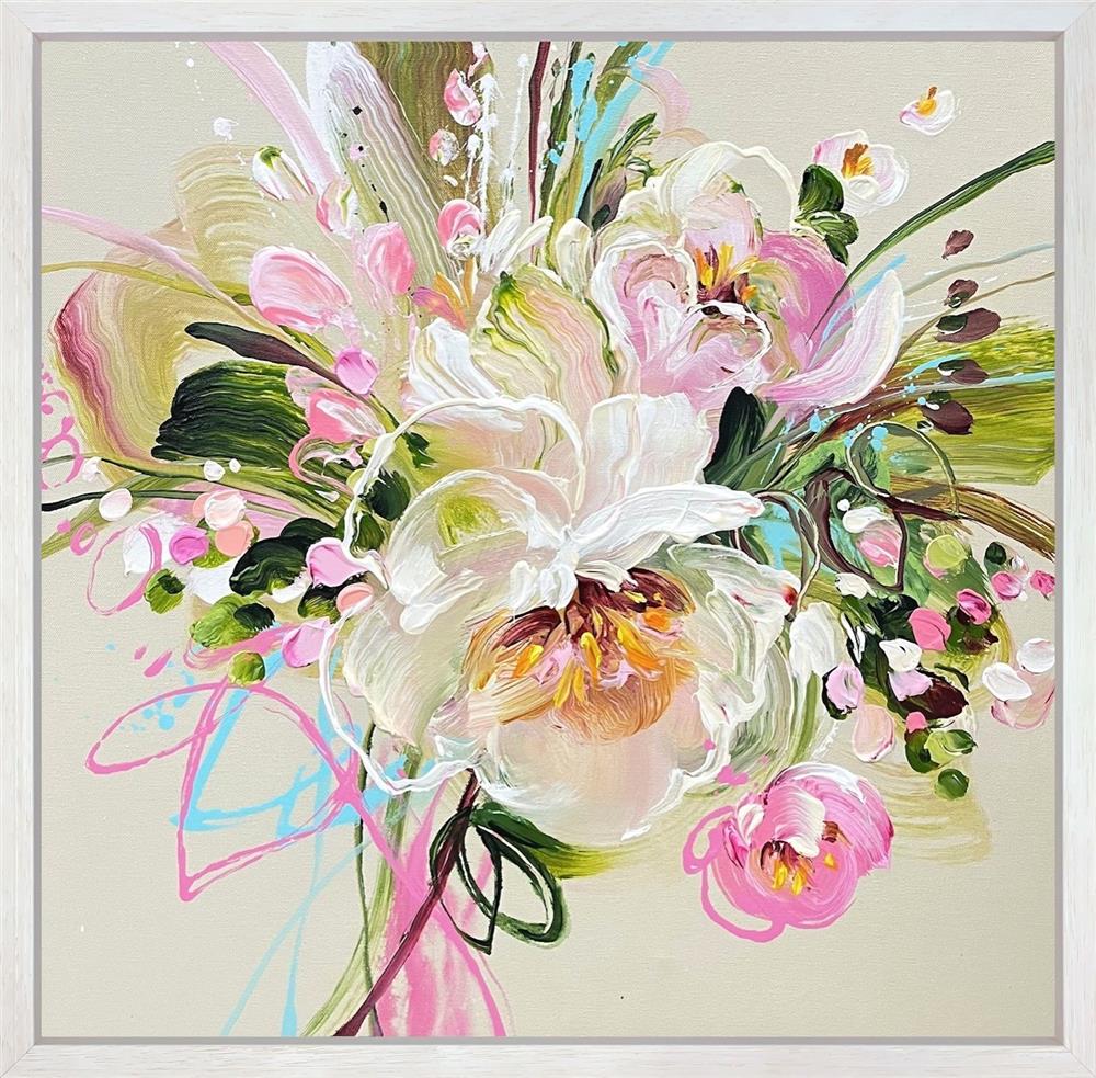 Anna Cher - 'The Bloom Within' - Framed Original Artwork