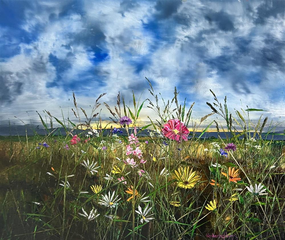 Kimberley Harris - 'The Blooming Hour' - Framed Original Art