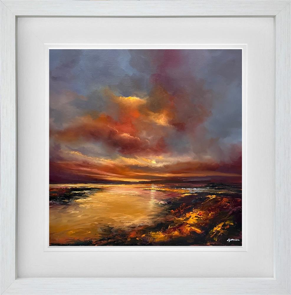 Alison Johnson - 'The Blush Of Dawn' - Framed Original Artwork