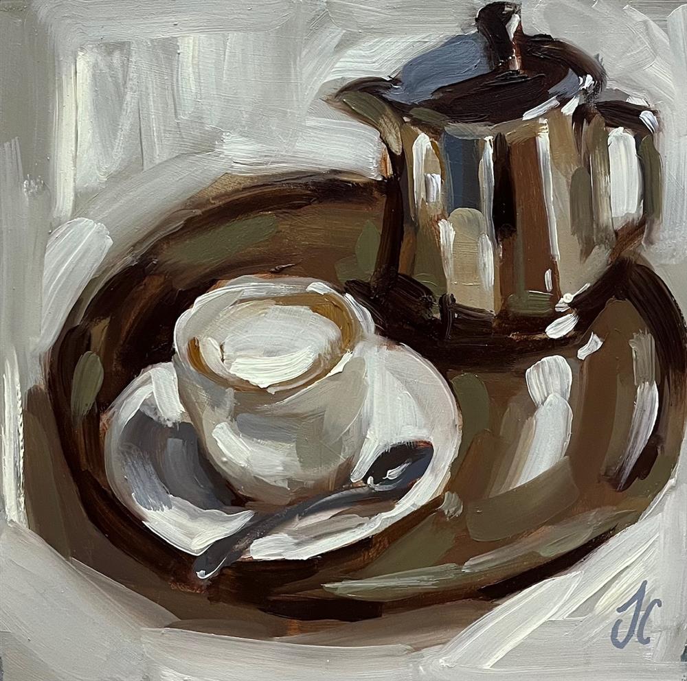 Joss Clapson -  'The Breakfast Wake Up' - Framed Original Art