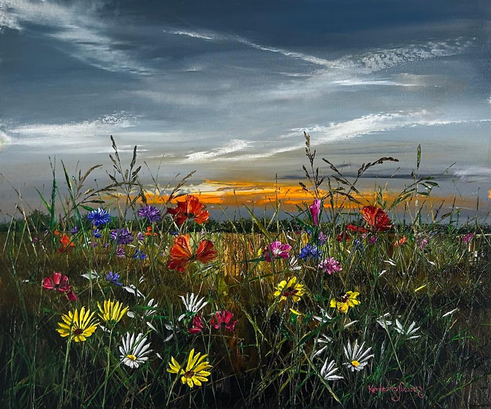 Kimberley Harris - 'Two Breathe Of The World' - Framed Original Art