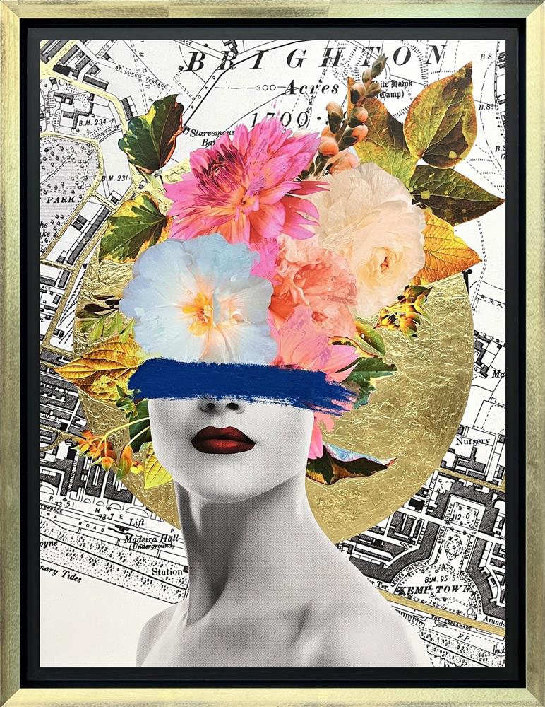 Chuck - 'The Brighton Lanes' - Framed Original Art