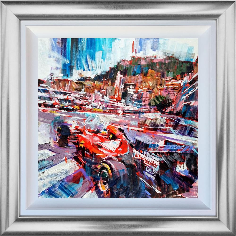 Colin Brown - 'The Chequered Flag' - Framed Original Artwork