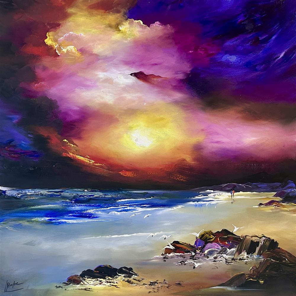 Lillias Blackie -  'The Colour Of Evening' - Framed Original Artwork