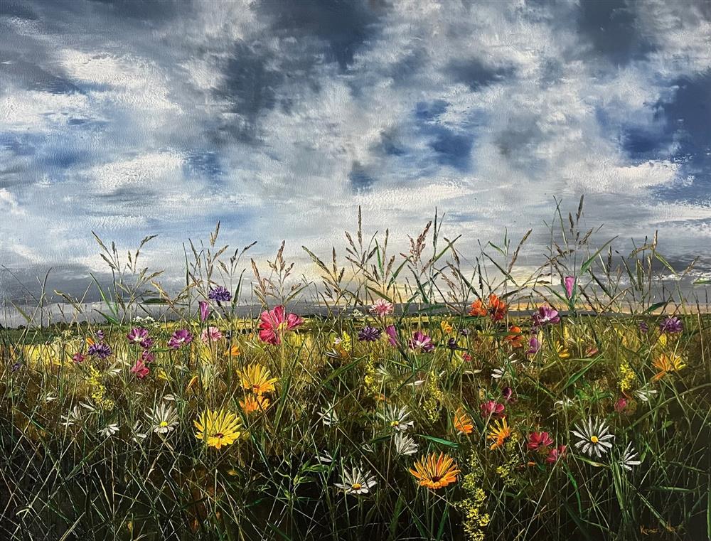 Kimberley Harris - 'The Colour Of Peace' - Framed Original Artwork