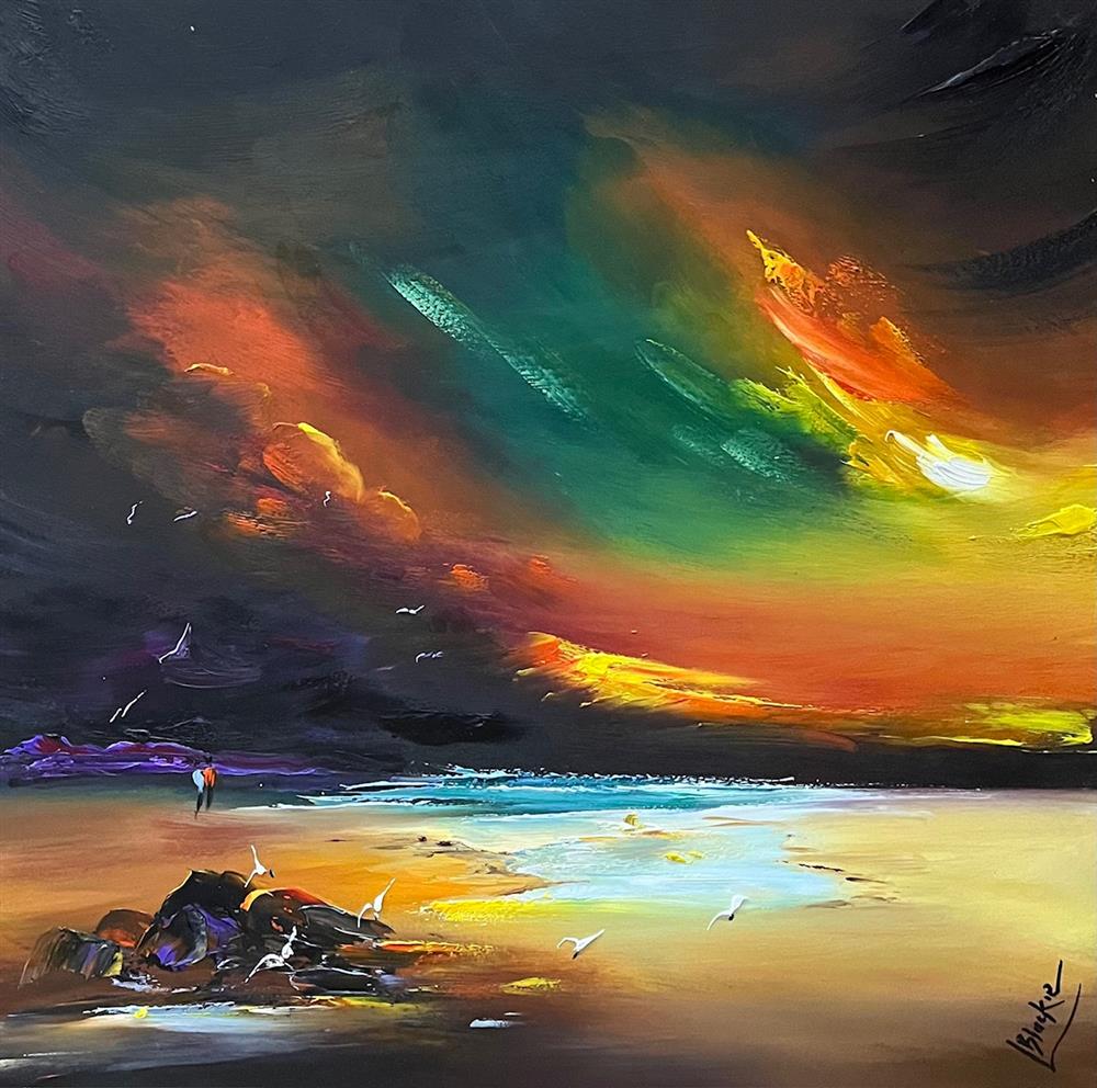 Lillias Blackie -  'The Colour Of Silence' - Framed Original Art