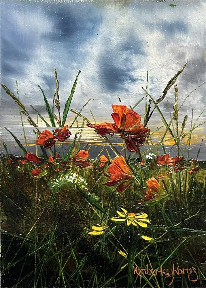 Kimberley Harris - 'The Colour That Stayed' - Miniature series - Framed Original Art