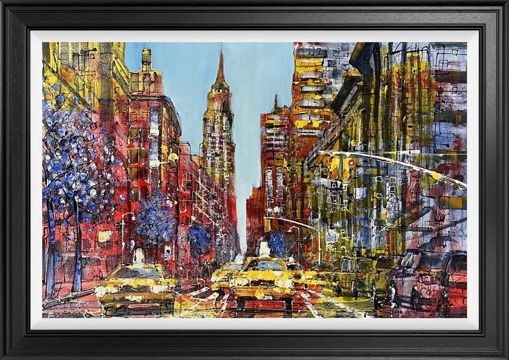 Nigel Cooke - 'The Colours Of New York' - Framed Original Artwork
