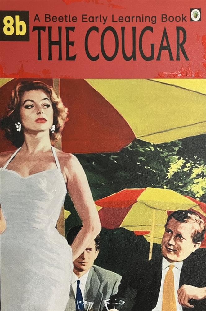 Linda Charles - 'The Cougar' - The Beetle Early Learning Book - Framed Original Artwork