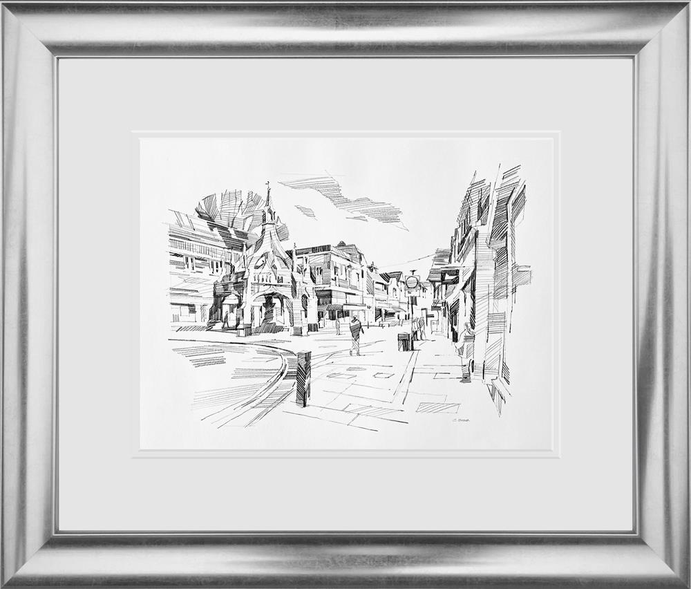 Colin Brown - 'The Cross - Study' - Framed Original Art