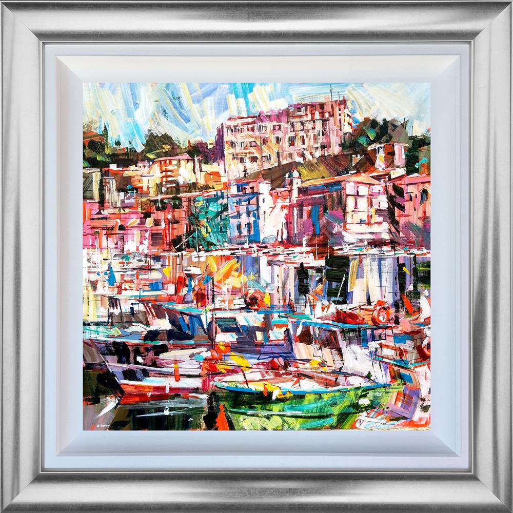 Colin Brown - 'The Curve Of The Coast' - Framed Original Art