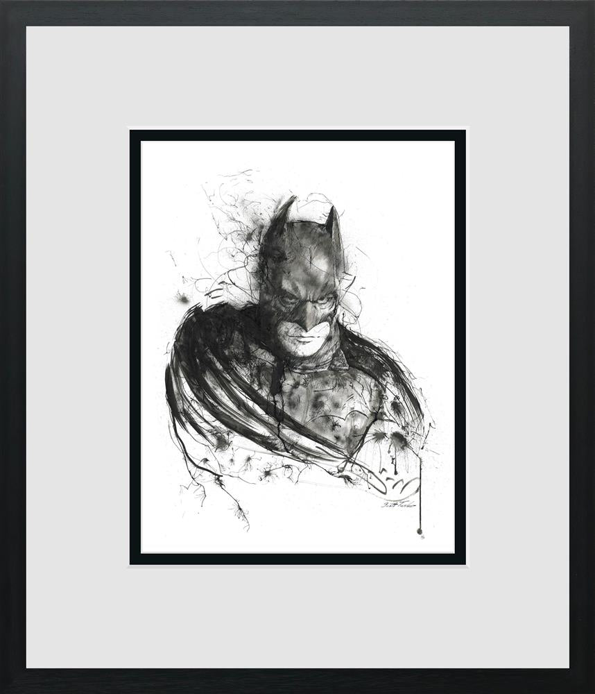 Scott Tetlow - ' The Dark Knight' - Miniature - Framed Limited Edition