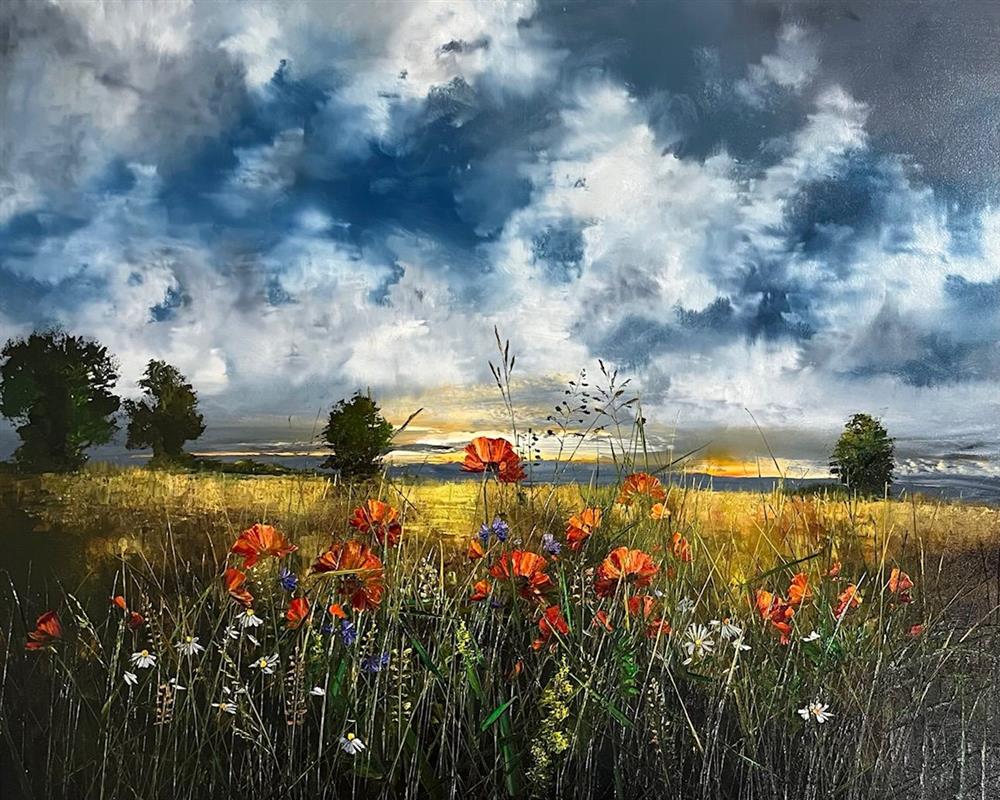 Kimberley Harris - 'The Day's Last Light' - Framed Original Artwork